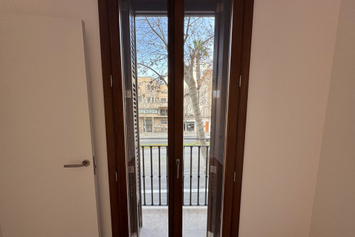 Vista desde el dormitorio principal 