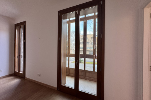 Balcón francés del salon