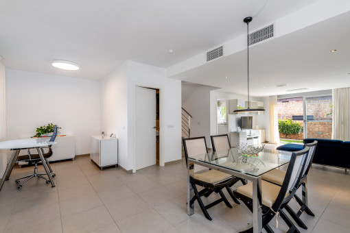 Salon y comedor abierto