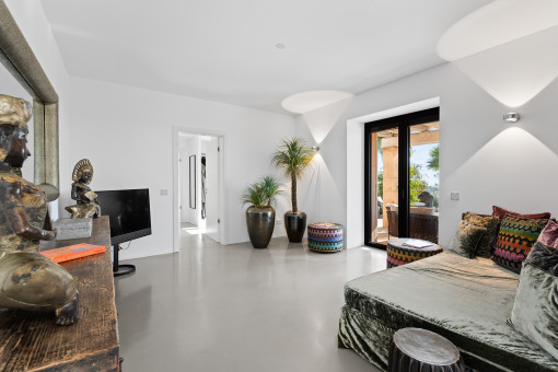 Salon separado suite principal