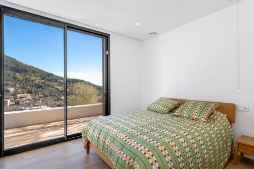 Dormitorio con salida directa a la terraza