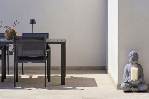 Detalles de la terraza 