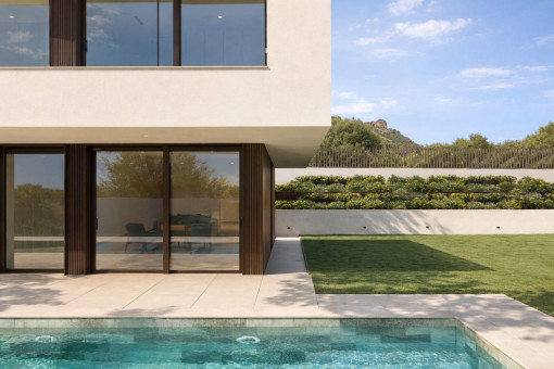 Terraza y zona de piscina