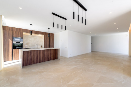 Cocina moderna con isla