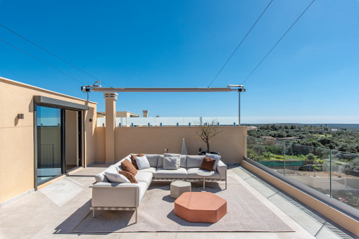 Terraza en la azotea