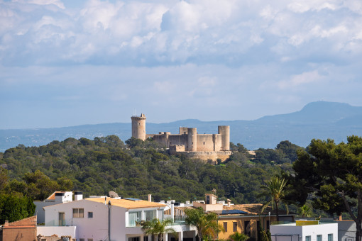 Vistas al castillo Bellver