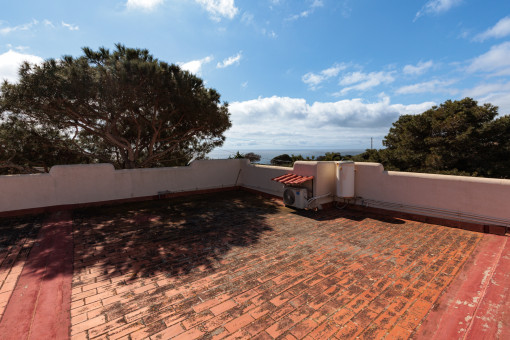 Terraza en la azotea