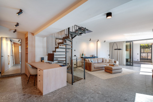Salón abierto en planta baja