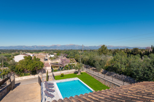Vista desde la terraza superior