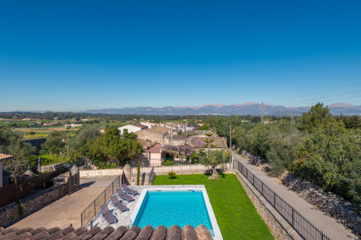 Vistas a la Sierra de Tramuntana