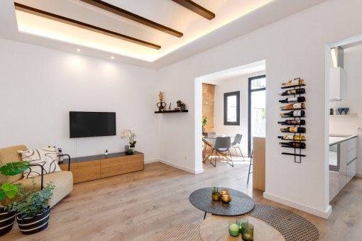 Techo Abovedado Con Iluminación Indirecta