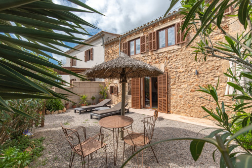 Patio casa invitados