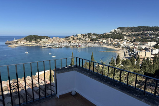 Vistas panorámicas desde el balcón