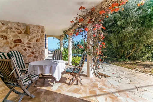 Zonas de estar cubiertas