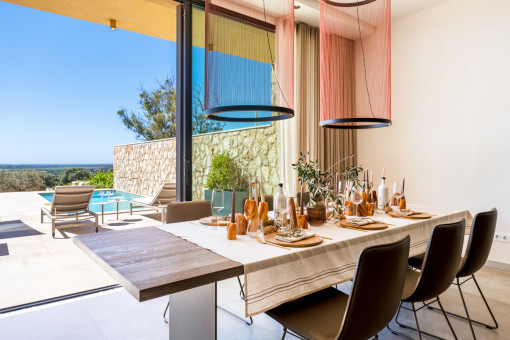 Comedor con vistas