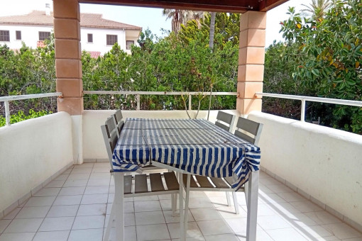 Terraza contigua a la cocina