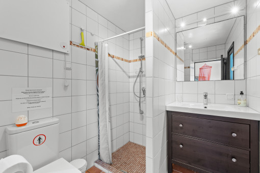 Baño en la torre