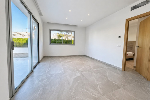 Salón-comedor con acceso a la terraza