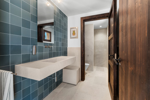 Refinado baño para visitas