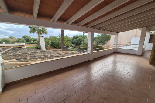 Terraza cubierta