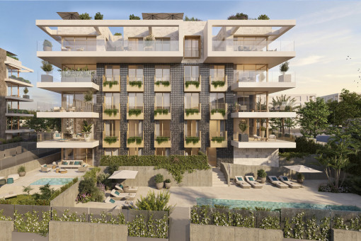 Lujoso apartamento de obra nueva con amplio balcón en Palma