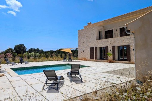 Vista de la piscina