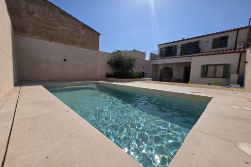 Piscina climatizada de agua salada