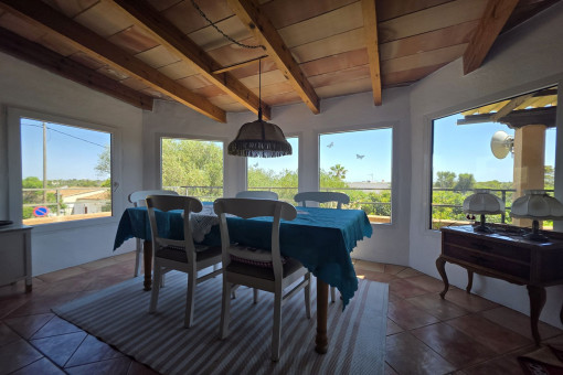 Comedor con vistas