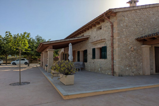 Vista exterior de la finca 