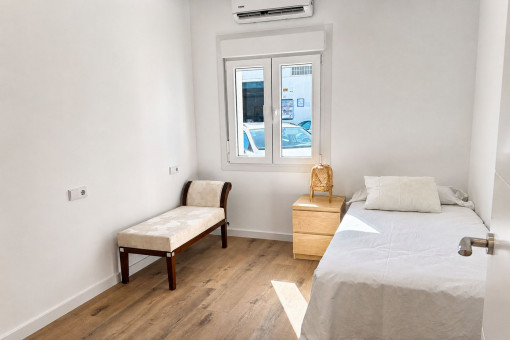 One of the 3 bedrooms