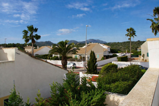 Vista desde el piso superior del barrio