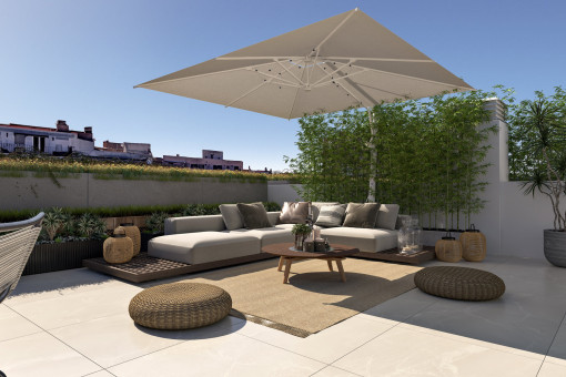 Amplia terraza