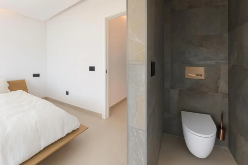 Aseo independiente del baño en suite principal