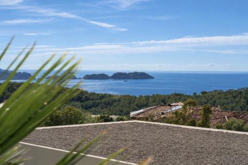 Vistas al mar desde la terraza 