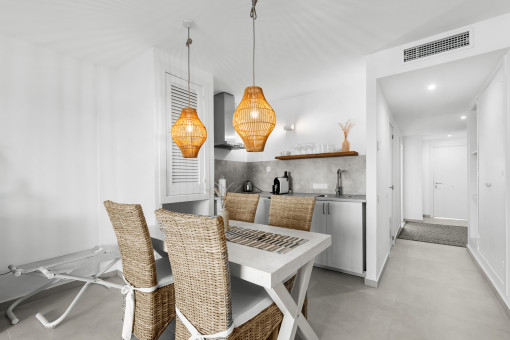 Comedor con cocina