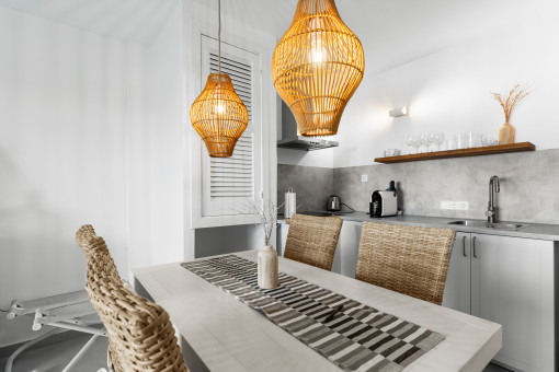 Comedor con cocina