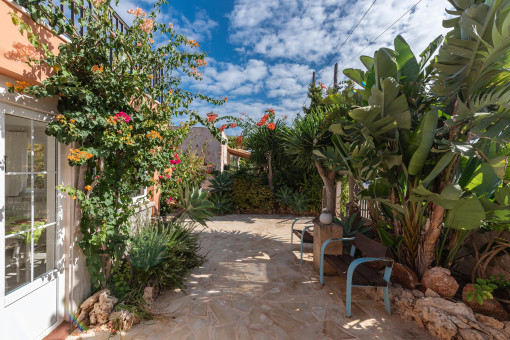 Jardín delantero