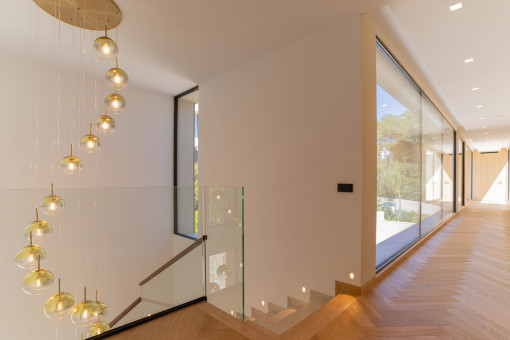 Elegante escalera