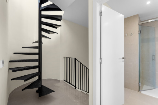 Escalera a la azotea