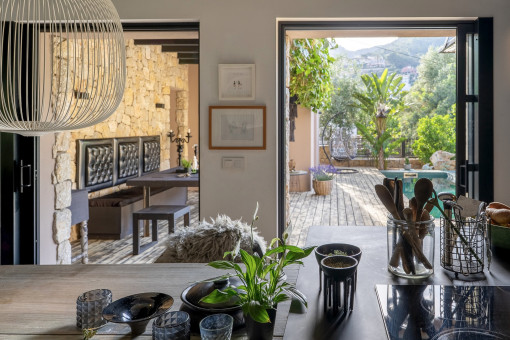 Vistas desde la cocina