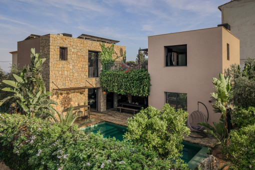 Vista exterior de la casa