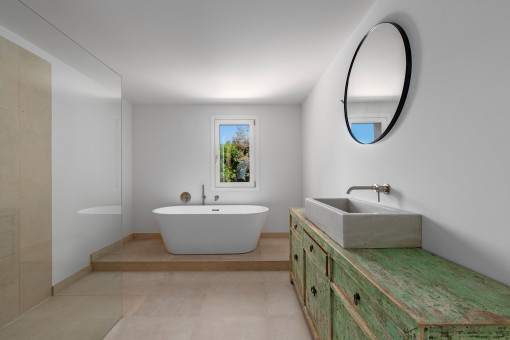 Baño con bañera
