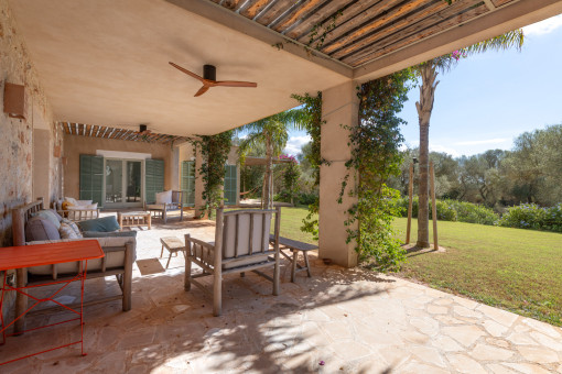 Terraza cubierta