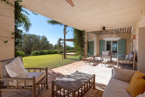 Terraza cubierta