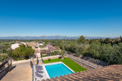 Vista desde la terraza superior