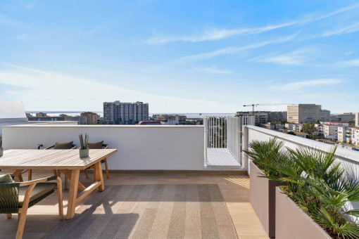 Terraza en la azotea