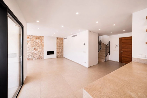 Salon y zona de comedor