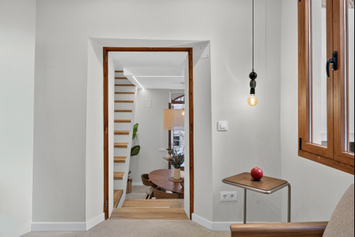 Salón con chimenea